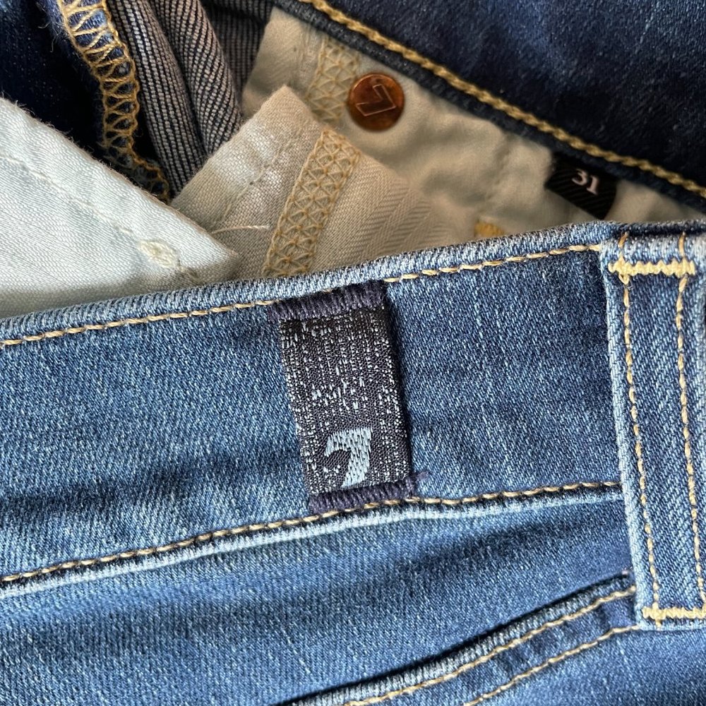 7 For All Mankind Gwenevere Ankle Skinny Jeans